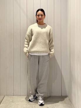 「Saturdays NYC（サタデーズ ニューヨークシティ ）のアイテム」を使った、YUIさん（レディース・162cm）の秋コーディネート