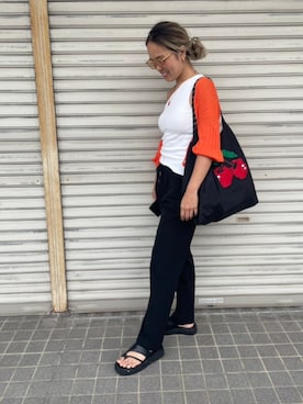 na23さん（レディース・162cm）の夏コーディネート