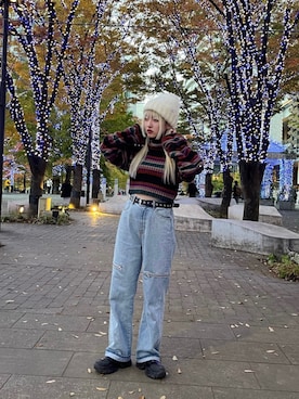 YUIさん(レディース・157cm)の冬コーディネート