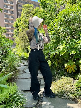 YUIさん（レディース・157cm）の春コーディネート