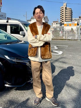 kjmaさん（メンズ・173cm）の春コーディネート