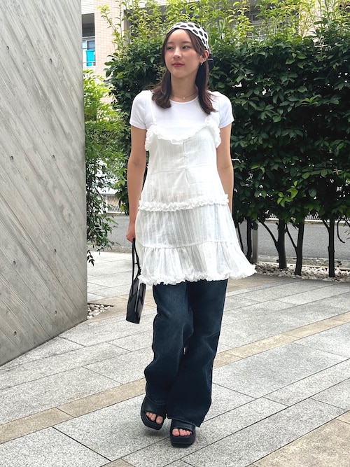 ジーンズ デニム デニムパンツ ローウエストフレアデニムパンツ