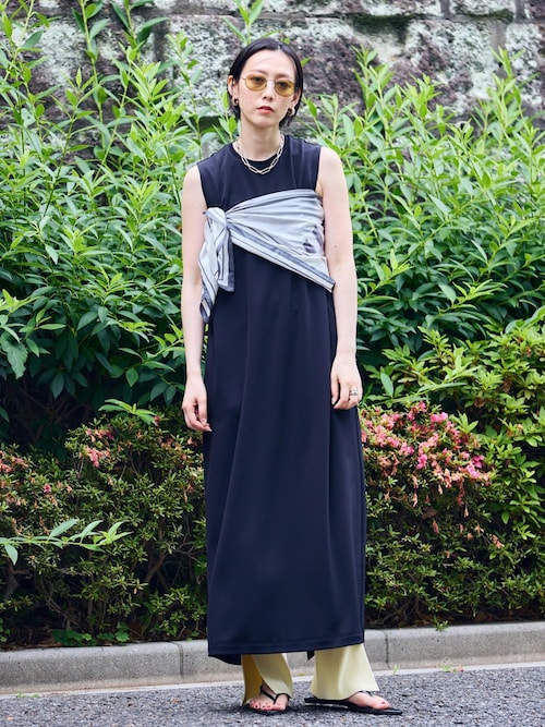 セール】【サステナブル】3Dニットリブニットパンツ（その他パンツ