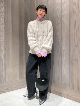 「サステナブル」｜yukiさん（レディース・165cm）の冬コーディネート