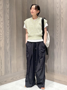 「サステナブル」｜yukiさん（レディース・165cm）の春コーディネート