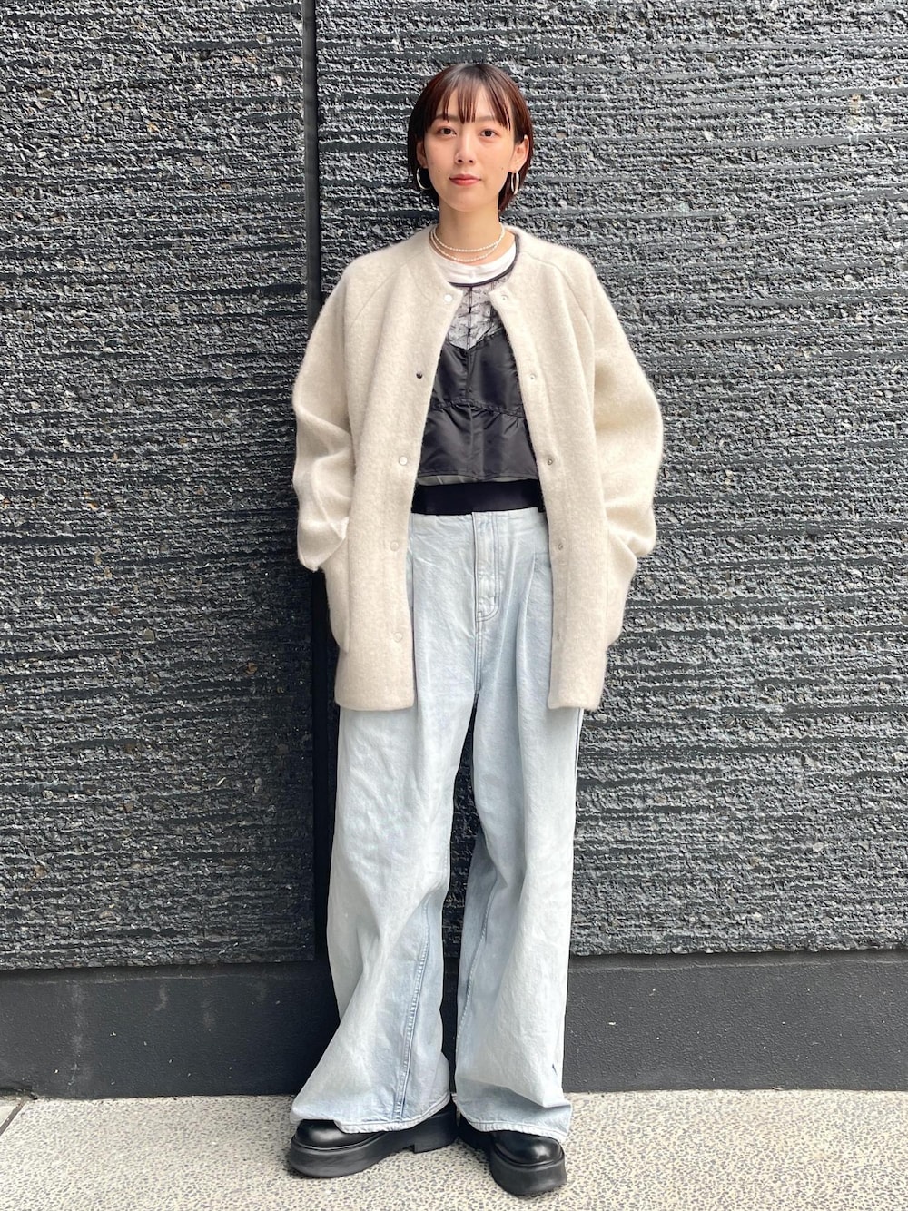 ADAM ET ROPE'（アダムエロペ）の「【洗える】チュールパターン