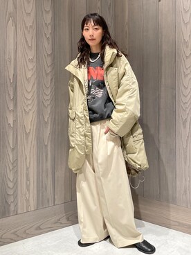 「SDGs」｜「アイテム（その他アウター）」を使った、yukiさん（レディース・165cm）の夏コーディネート