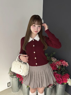 「ボルドー」｜Risatoさん（レディース・159cm）の秋コーディネート