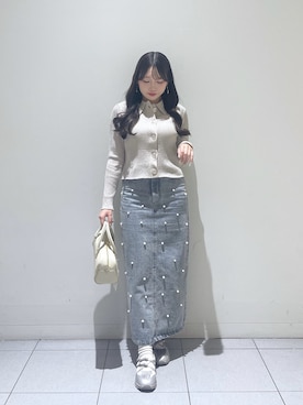 Rikoさん（レディース・158cm）の冬コーディネート