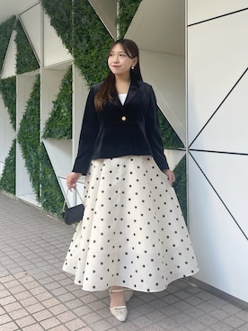 Rikoさん（レディース・158cm）の秋コーディネート