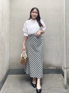 Rikoさん(レディース・158cm)の夏コーディネート