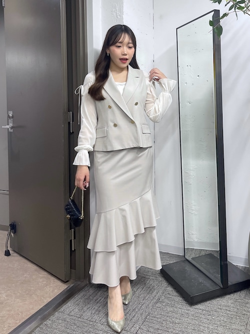 La boutique BonBon コルセットマーメイドラインスカート 美しいシルエットスカート】コルセットマーメイドラインスカート