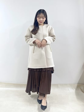 「アイテム（その他アウター）」を使った、Rikoさん（骨格ナチュラル・レディース・158cm）の夏コーディネート