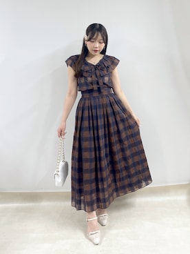 Rikoさん(レディース・158cm)の夏コーディネート