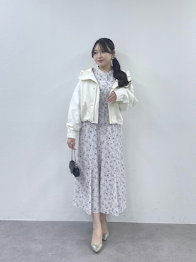 Rikoさん（レディース・158cm）の冬コーディネート