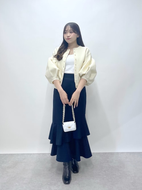 カップ付きニットキャミソール（La boutique BonBon） カップ付きニットキャミソール | La boutique BonBon(ラブ