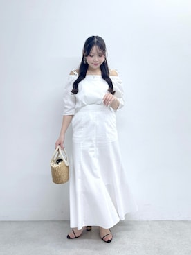 Rikoさん（レディース・158cm）の春コーディネート