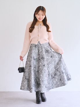 「ピンクニット」｜Rikoさん（レディース・158cm）の秋コーディネート