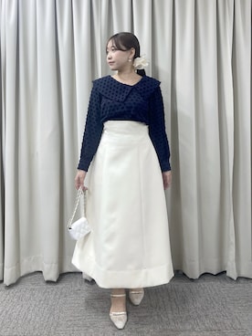 Rikoさん（骨格ナチュラル・レディース・158cm）の秋コーディネート