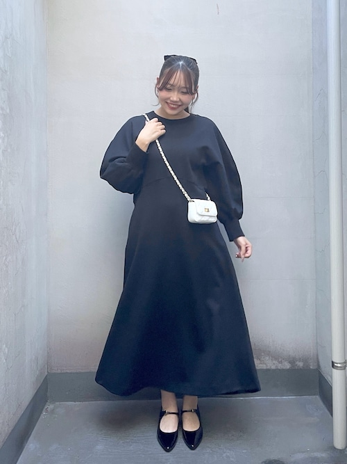 セール】【1枚で決まる】ドルマン切替ワンピース（ワンピース）｜La