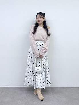 Rikoさん（レディース・158cm）の冬コーディネート