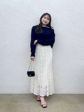 Rikoさん(レディース・158cm)の夏コーディネート