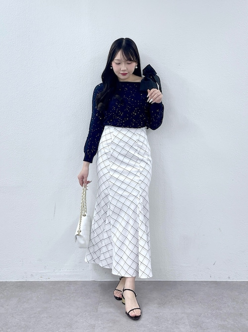 セール】【最強着映え】ブークレスパンコールオフショルリボンニット