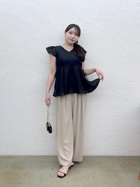 Rikoさん（レディース・158cm）の夏コーディネート