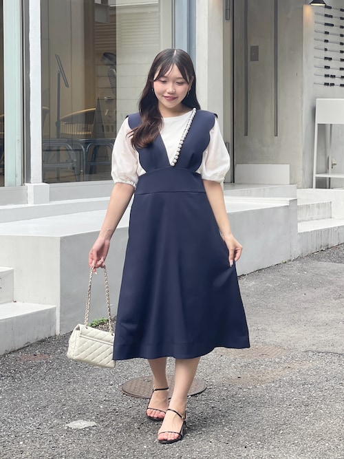 セール】【miki監修・オケージョン対応】スカラップパールフレアジャン