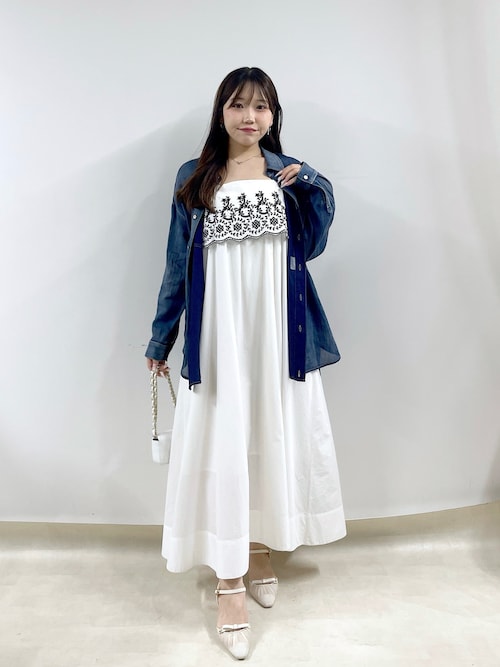 美品✨epa スカラップワンピース epa スカラップワンピース 今季完売品 - メルカリ