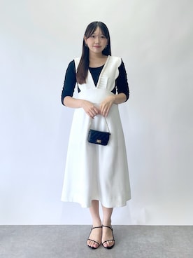 「お呼ばれ」｜Rikoさん（レディース・158cm）の夏コーディネート