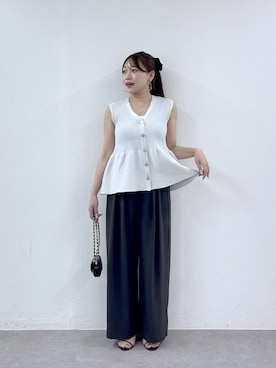 Rikoさん（レディース・158cm）の春コーディネート