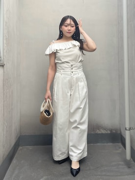 Rikoさん(レディース・158cm)の夏コーディネート