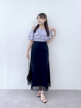Rikoさん（レディース・158cm）の夏コーディネート