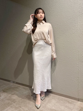 Rikoさん（レディース・158cm）の夏コーディネート