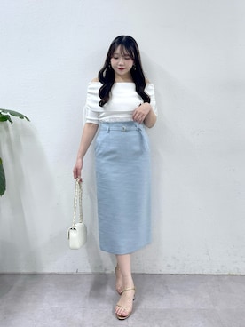 Rikoさん（レディース・158cm）の春コーディネート