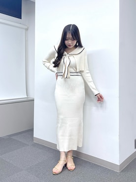 Rikoさん（レディース・158cm）の春コーディネート