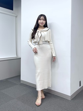 Rikoさん（レディース・158cm）の春コーディネート