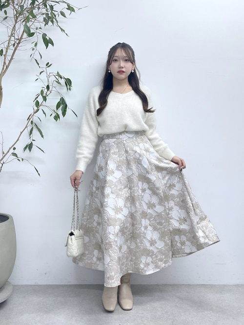 セール】【BonBonガールズセレクト・最強映えスカート】お花柄