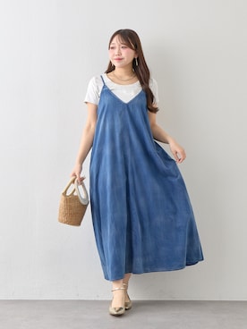 Rikoさん（レディース・158cm）の春コーディネート