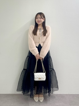 「ピンクニット」｜Rikoさん（レディース・158cm）の秋コーディネート