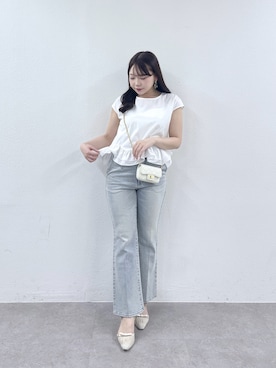 Rikoさん（レディース・158cm）の春コーディネート
