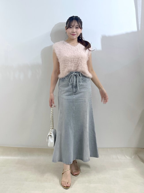 La boutique BonBon コルセットマーメイドラインスカート 美しいシルエットスカート】コルセットマーメイドラインスカート