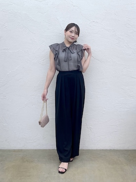 Rikoさん（レディース・158cm）の夏コーディネート