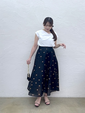 Rikoさん(レディース・158cm)の夏コーディネート