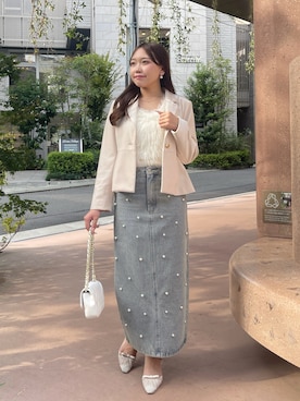 Rikoさん（レディース・158cm）の秋コーディネート