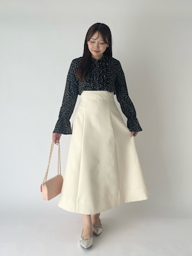Rikoさん（骨格ナチュラル・レディース・158cm）の秋コーディネート