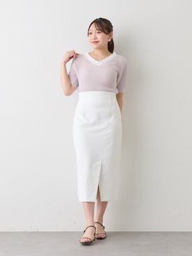 Rikoさん（レディース・158cm）の春コーディネート