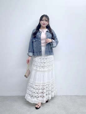 Rikoさん（レディース・158cm）の春コーディネート