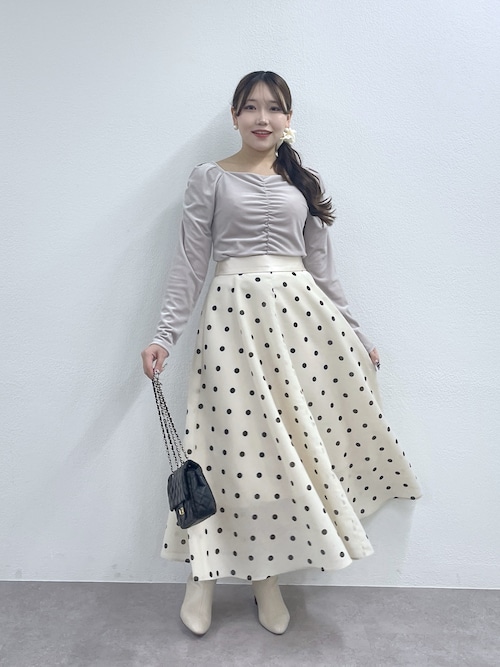 セール】【名品・最強着映え】ドットオーガンサーキュラー